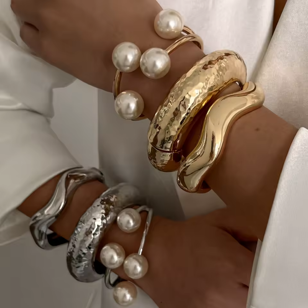 Steampunk Beaded Bracelet