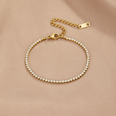 Cordelia Golden Tennis Bracelet