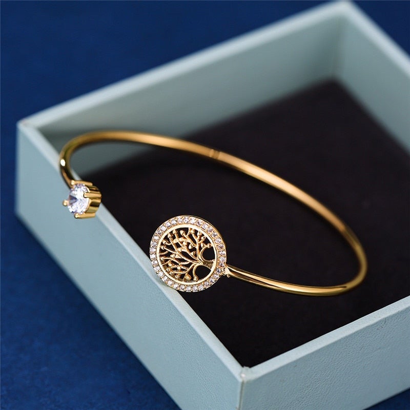 Adjustable Bracelet with the Tree of Life
