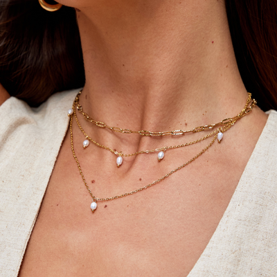 Kay Pearl Drop Necklace