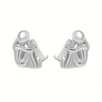 Elisa - Dog Icon Earrings
