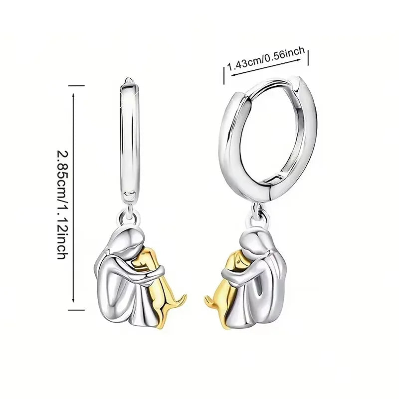 Elisa - Chic Canine Charm Earrings