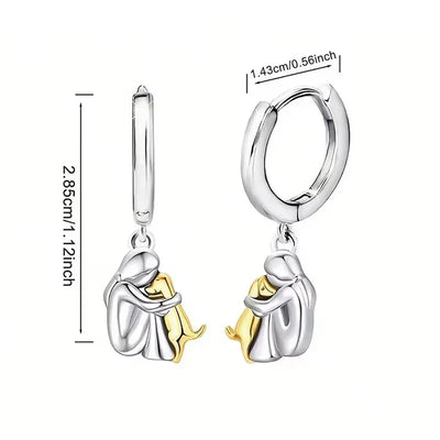 Elisa - Chic Canine Charm Earrings