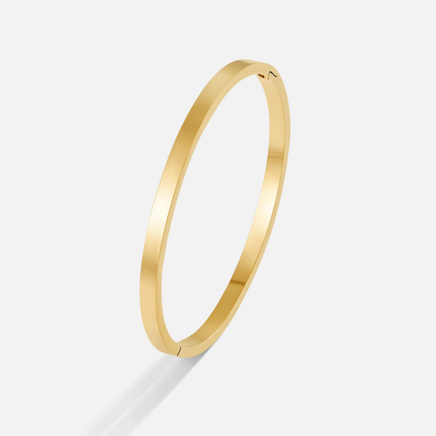 Lily Golden Bangle