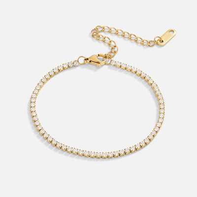 Cordelia Golden Tennis Bracelet