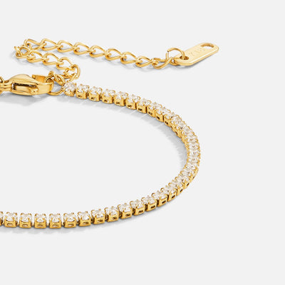 Cordelia Golden Tennis Bracelet