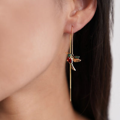 Beautiful Hummingbird Earrings