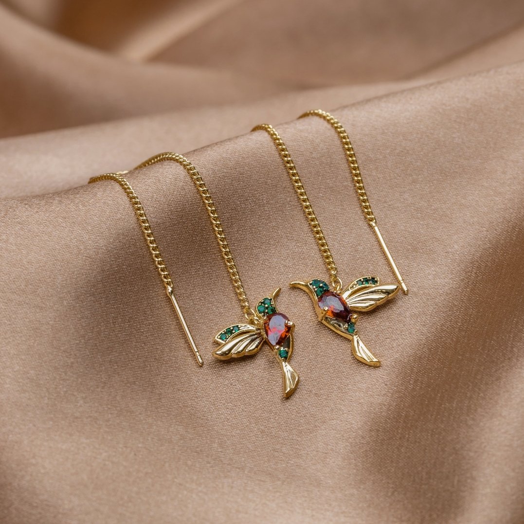 Beautiful Hummingbird Earrings