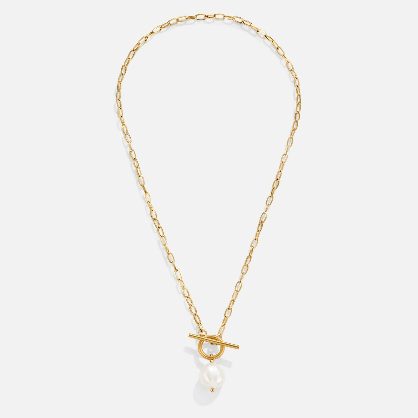 Eva Freshwater Pearl Gold Necklace