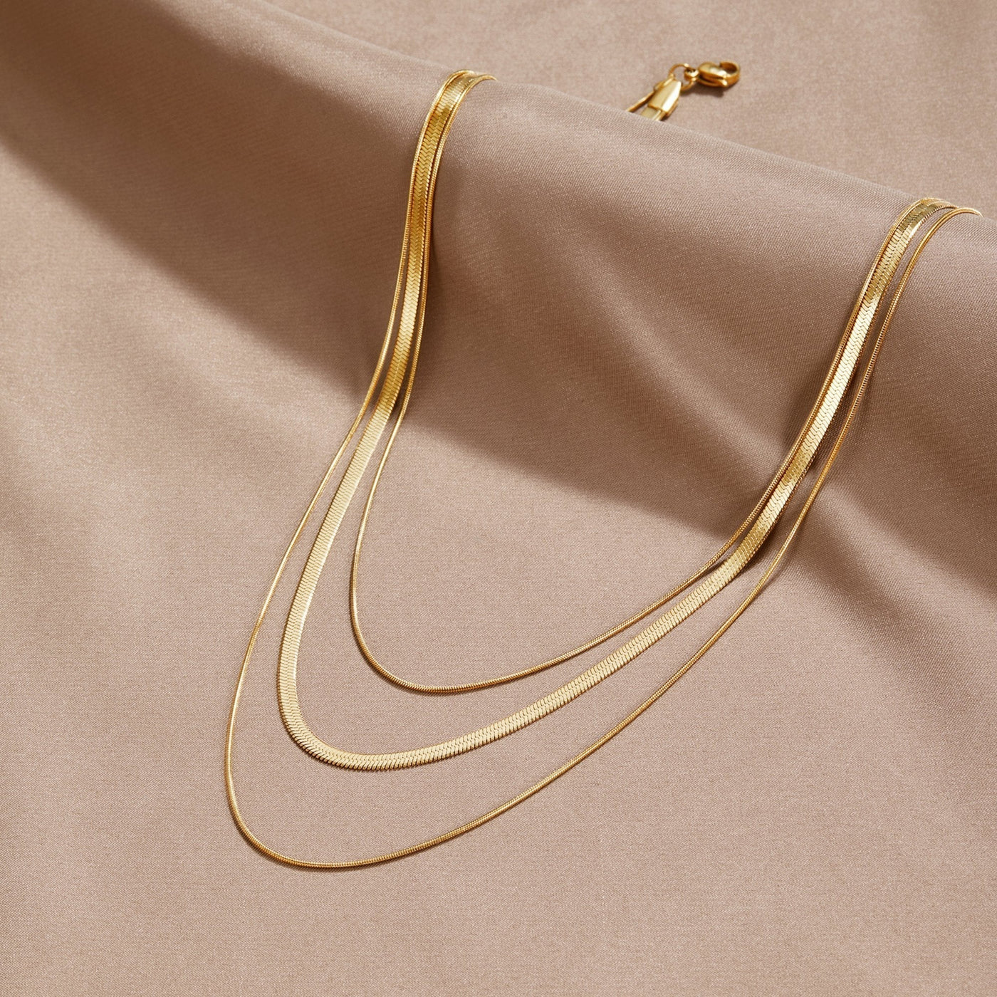 Golden Layered Necklace