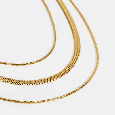 Golden Layered Necklace