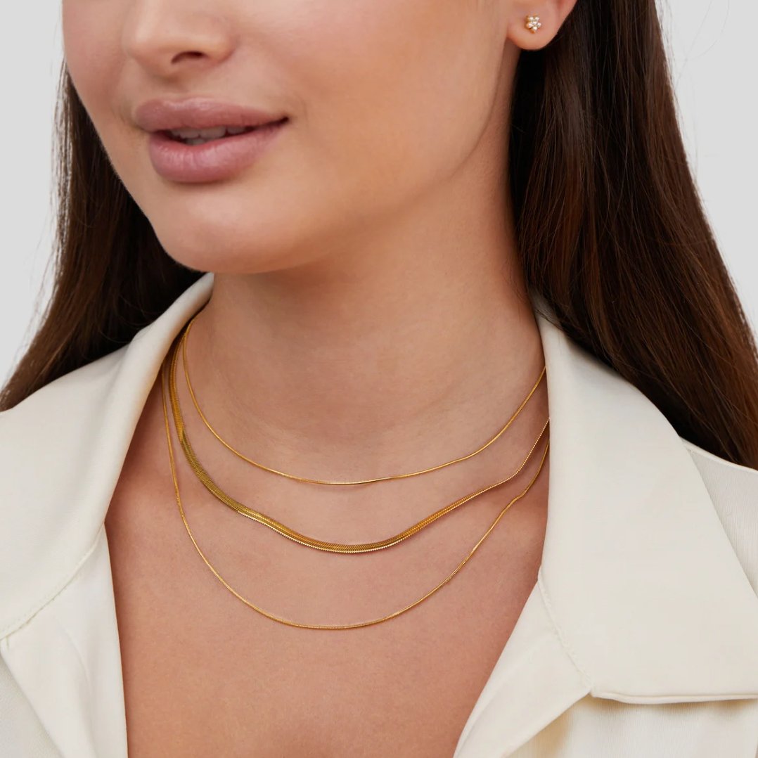 Golden Layered Necklace