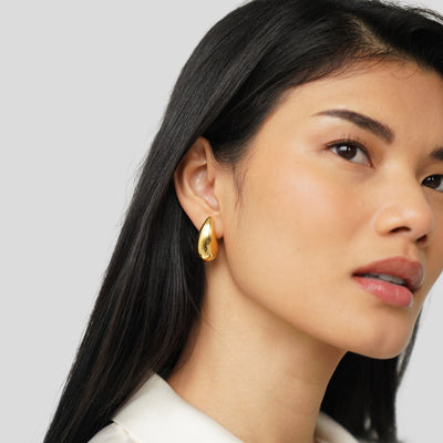 Ame Golden Drop Earrings