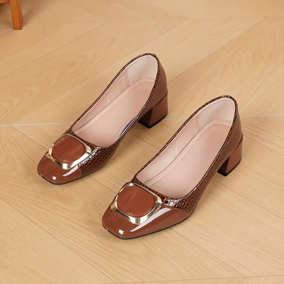 Isolde – Orthopedic Leather Loafers for Women