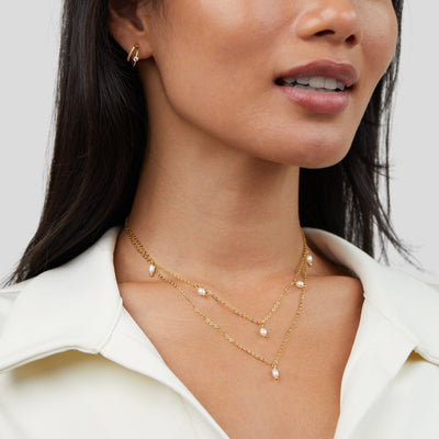 Kay Pearl Drop Necklace