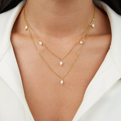 Kay Pearl Drop Necklace