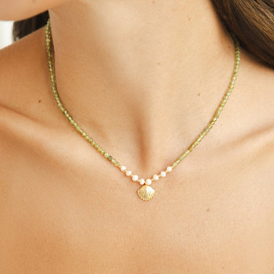 Luca Pearl & Shell Necklace