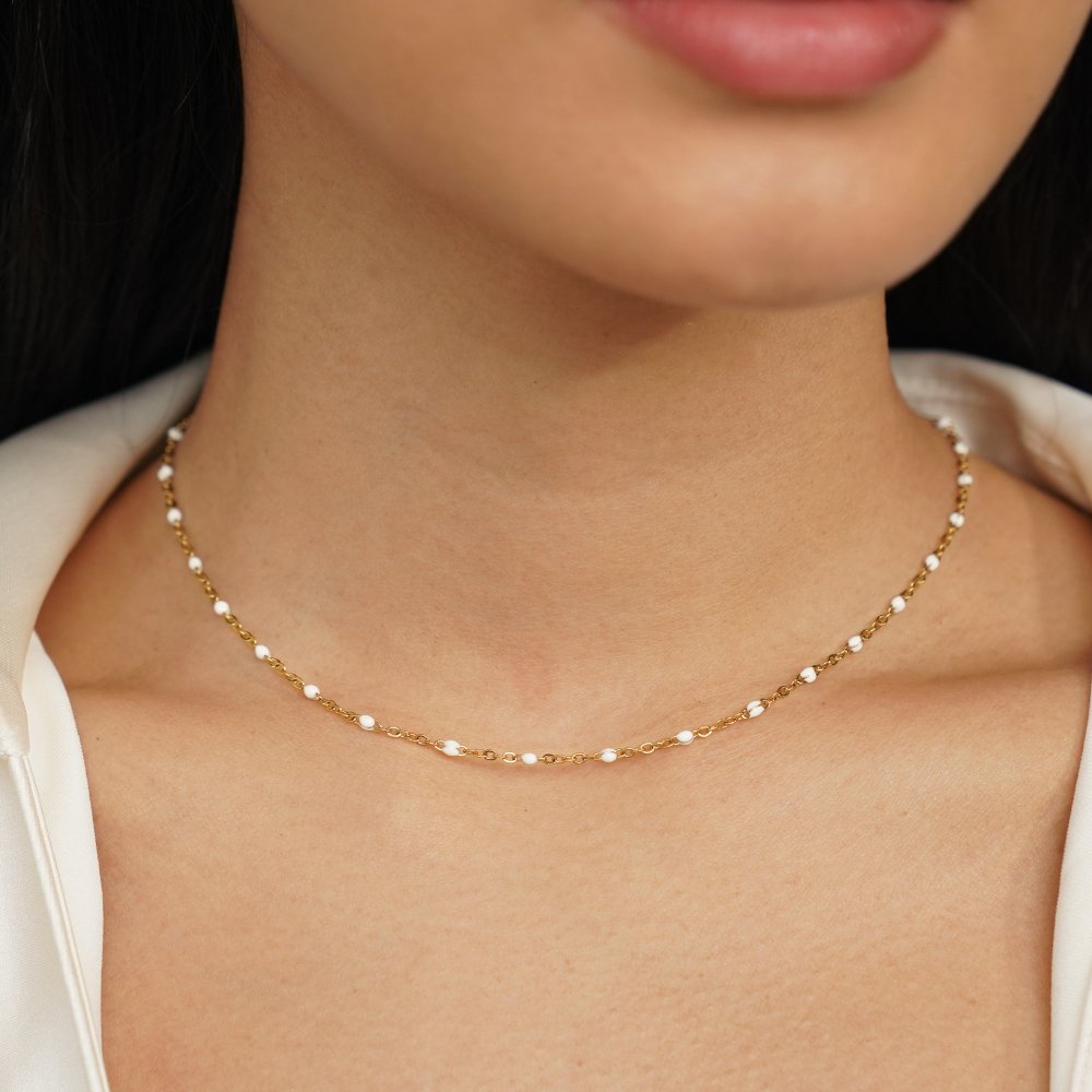 Beautiful White Pearl Necklace