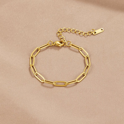 Clip Golden Bracelet