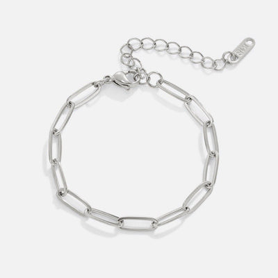Bureauclip Silver Bracelet