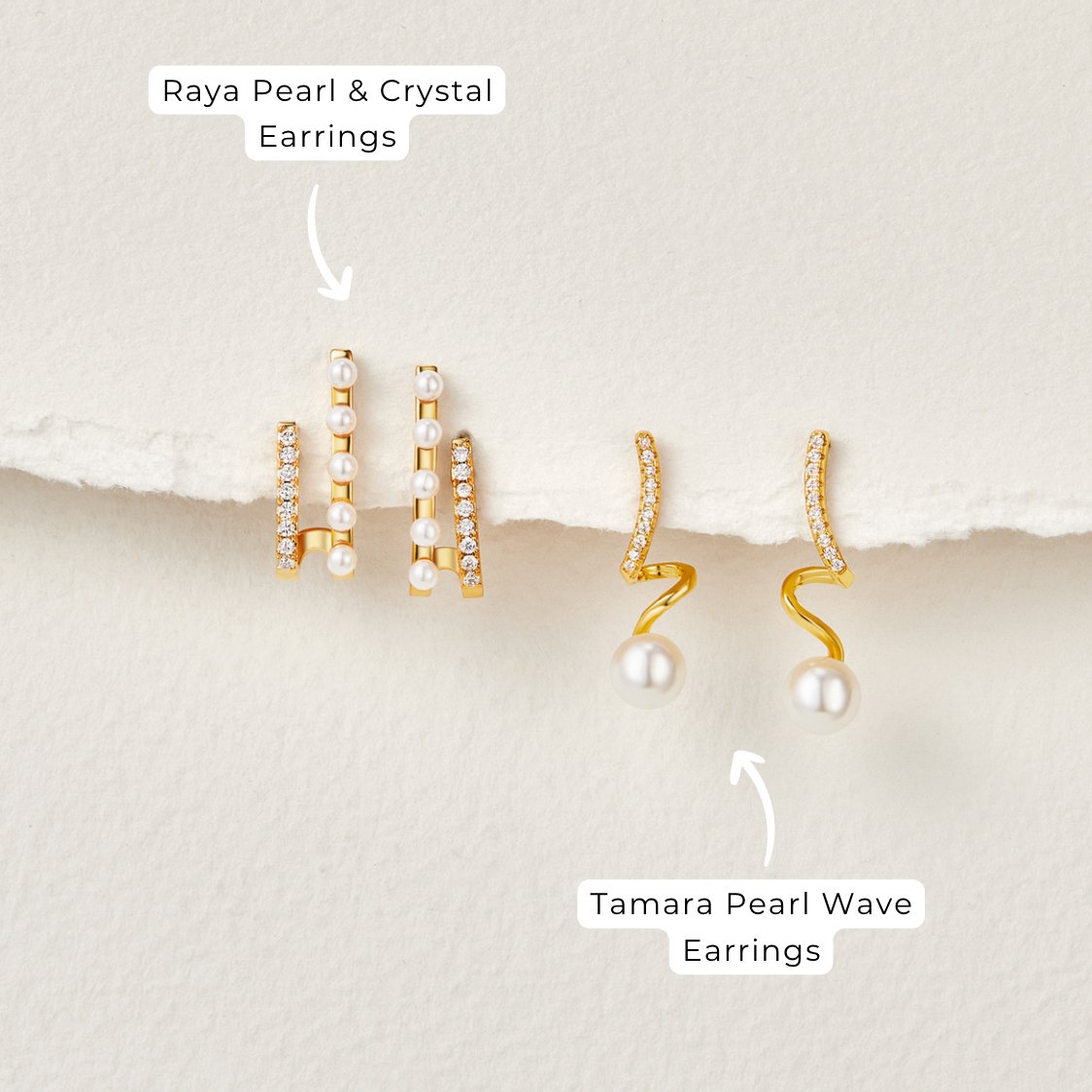 Tam Pearl Golf Earrings