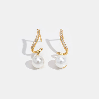 Tam Pearl Golf Earrings